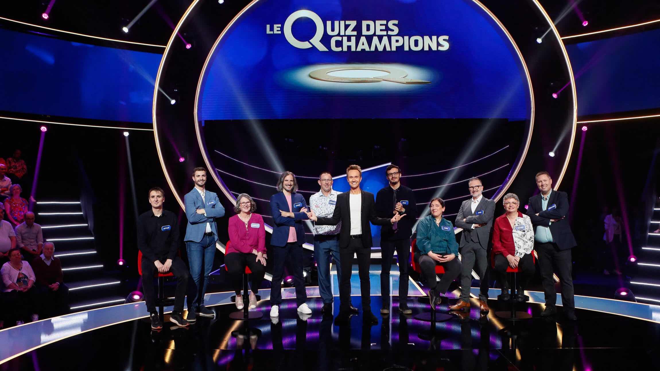 Cyril Féraud réunit les dix plus grands champions de jeux télé